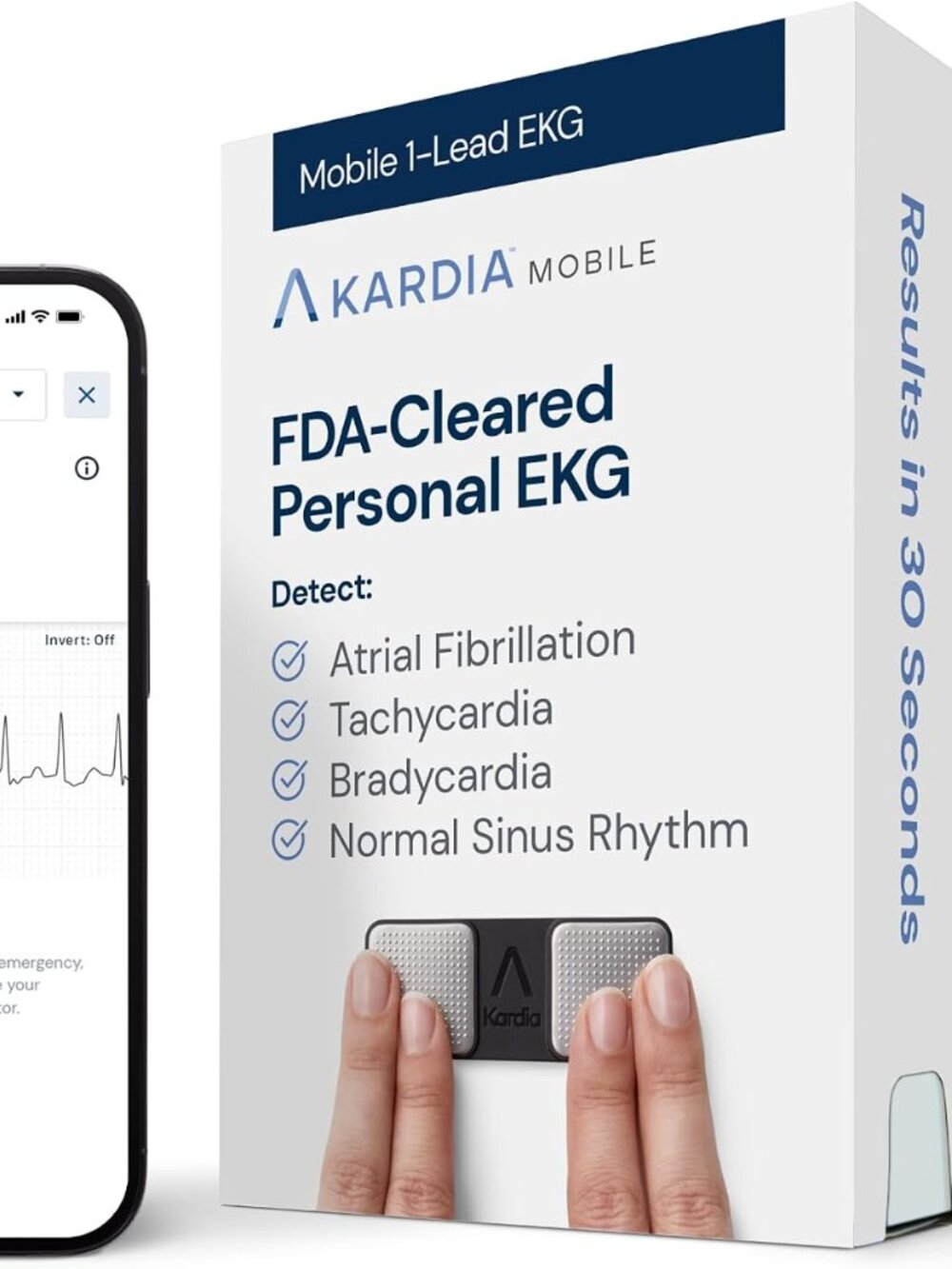 KardiaMobile 1-Lead EKG Monitor